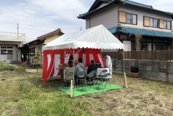 稲沢の家「地鎮祭」