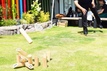 モルック大会を開催したい!クラウドファンディングでサポーター募集中。